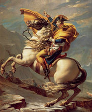 拿破仑越过圣贝尔纳山